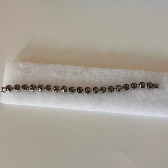Touchstone Crystal by Swarovski - Dark Grey Ice Bracelet - Excellent Condition - Picture 5 of 11